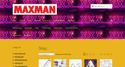Desktop Screenshot of maxmanstore.com